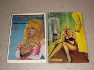 TRACI LORDS COMICS SET OUTLAW YEARS & PERSONALTY ADULT