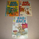 SAD SACK #1 #270 #272 COMICS SPOTLIGHT #1 HARVEY