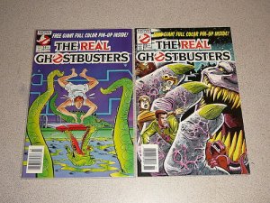 REAL GHOSTBUSTERS 14 & 15 COMICS NOW COMICS