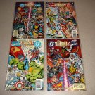 DC VERSUS MARVEL COMICS 1-4 COMPLETE WITH PROMO ITEMS