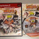 NARUTO ULTIMATE NINJA 3 UZUMAKI CHRONICLES PS2 3 GAMES
