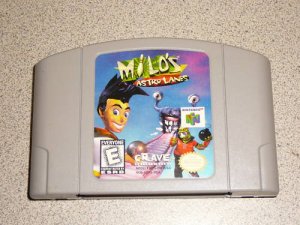 MILO ASTRO LANES & CIRCUIT PRO BOWLING N64 NINTENDO 64