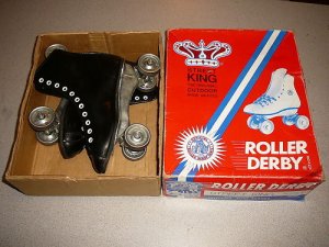 ROLLER DERBY STREET KING BOXED ROLLER SKATES BLACK 4