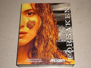 FORSAKEN ACCLAIM PC CD WIN NEW SEALED BIG BOX 1998