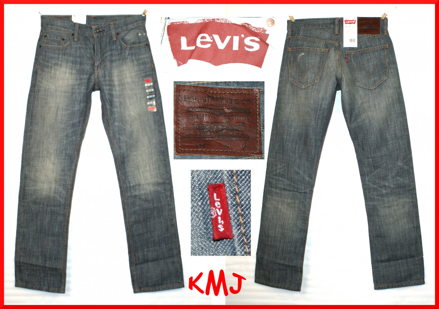 $59.50 LEVI'S 514 SLIM STRAIGHT 