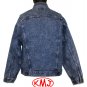 LEVI'S VINTAGE TRUCKER JACKET IN LIGHT ACID WASH DENIM Button #777 size Large - MADE IN USA