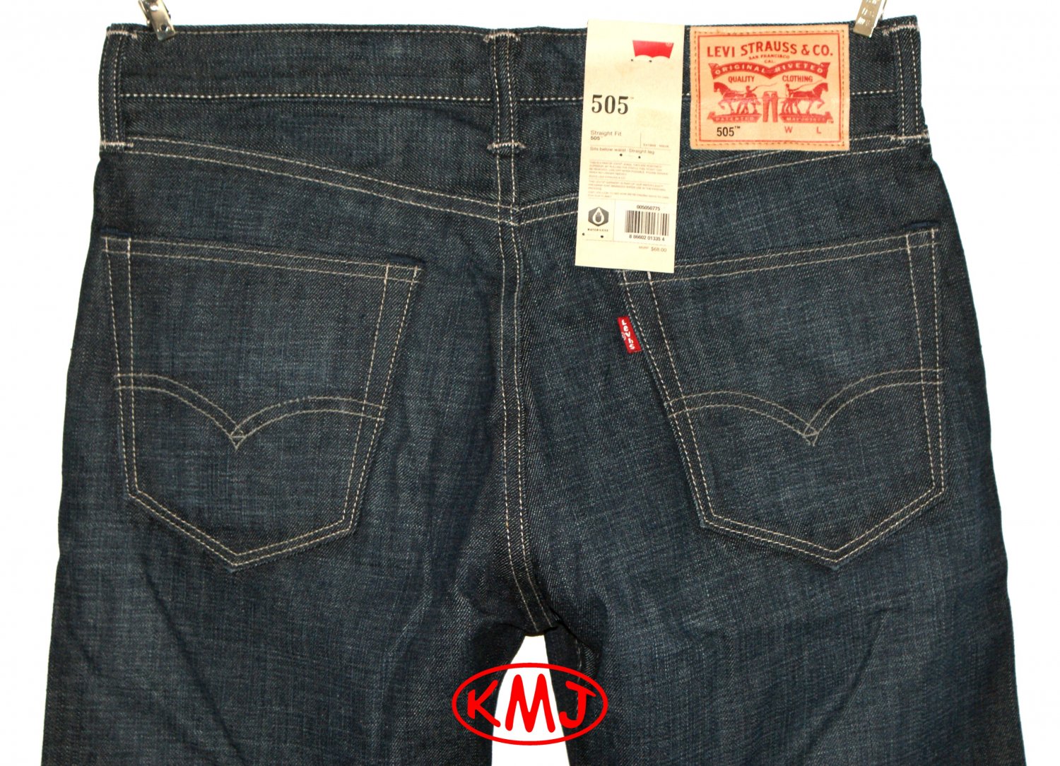 levi's 505 straight fit mens