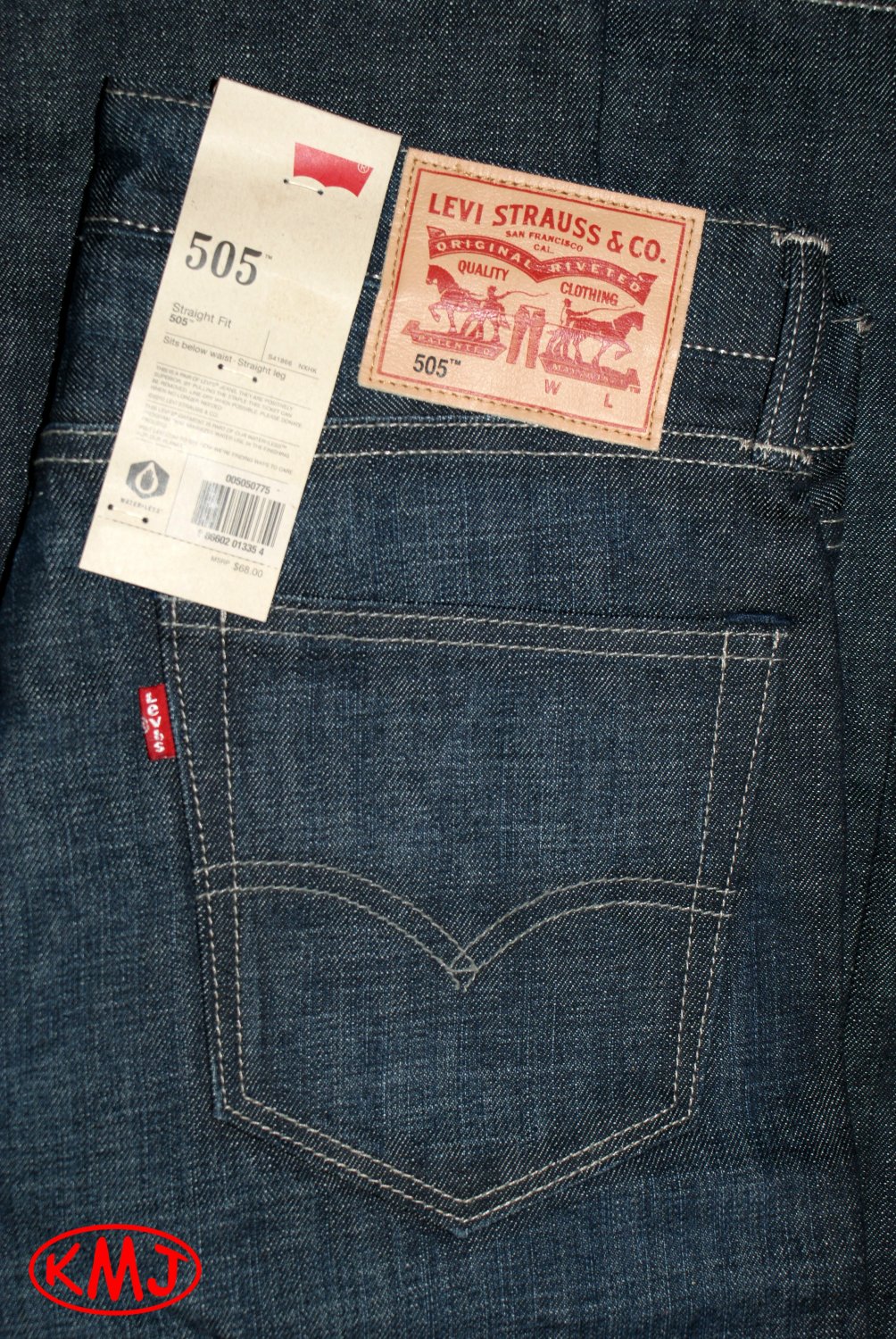 505 straight levi's