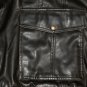 $130.00 BRAND NEW LEVI'S BOMBER FAUX LEATHER DARK BROWN ZIPPER & SNAP BUTTON JACKET in size XL