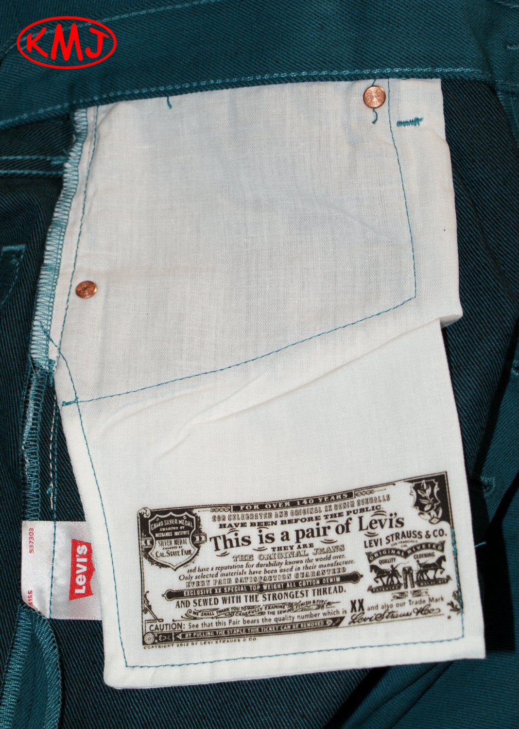 levi's shrink to fit selvedge