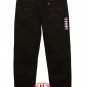 $68.00 Brand New LEVI'S 550 RELAXED FIT CLASSIC BLACK DENIM JEANS in size W32 W36