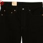 $68.00 Brand New LEVI'S 550 RELAXED FIT CLASSIC BLACK DENIM JEANS in size W32 W36