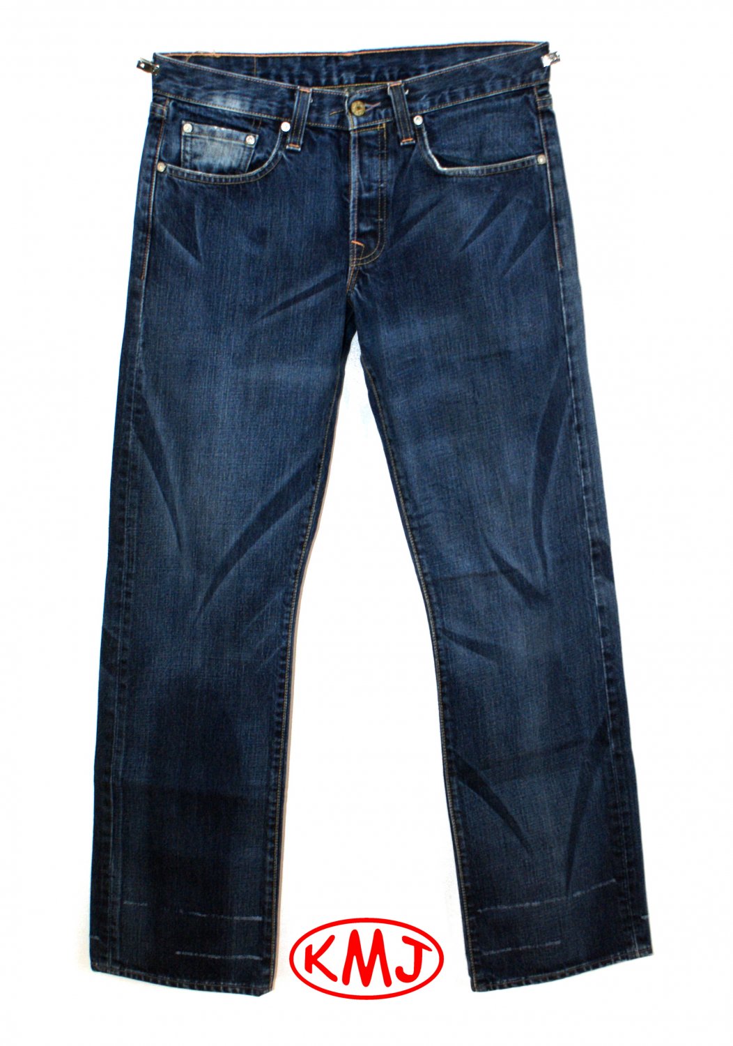 LEVI'S PREMIUM HESHER CAT SCRATCH BUTTONFLY DENIM JEANS MADE IN USA