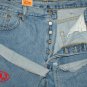 Brand New LEVI'S CLASSIC 501 BUTTON-FLY PADRE CUTOFF MEDIUM STONEWASH BLUE DENIM SHORTS in size W40