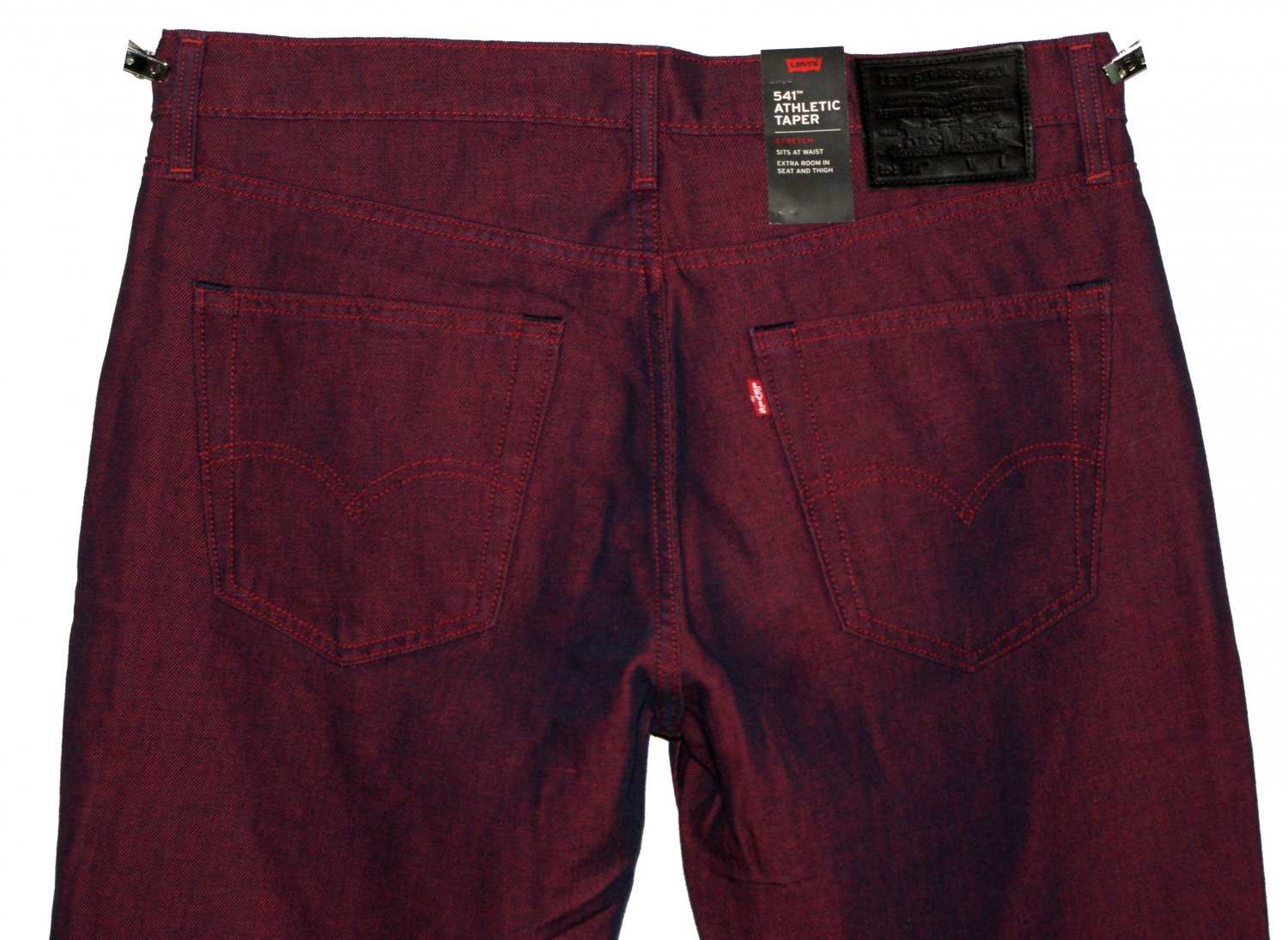 purple levi jeans