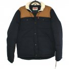 $180 LEVI'S QUILTED MIXED MEDIA SHIRTTAIL WORKWEAR PUFFER JACKET - ULTRA LOFT INSULATION - S (Small)