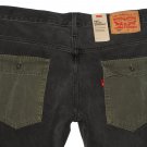 $59.50 LEVI'S 569 LOOSE STRAIGHT KUROMAME BLACK GREY WATER-LESS DENIM JEANS in size W31 L30