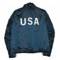 $299.99 Women's NIKE LAB OFFICIAL PARALYMPIC TEAM USA FULL ZIP MIDLAYER BLUE JACKET - L (Large)