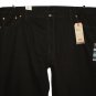 $69.50 LEVI'S 550 RELAXED CLASSIC BLACK WATER-LESS DENIM JEANS for BIG & TALL in size W54 W30