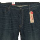 $79.50 Brand New LEVI'S 541 ATHLETIC FIT "MIDNIGHT" BLUE STRETCH DENIM JEANS in size W 42 L 36