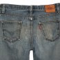 2005 LEVI'S PREMIUM WAYNE RELAXED BOOTCUT DISTRESSED BLUE DENIM JEANS MADE IN USA W32 L30