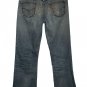2005 LEVI'S PREMIUM WAYNE RELAXED BOOTCUT DISTRESSED BLUE DENIM JEANS MADE IN USA W32 L30