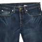 LEVI'S PREMIUM HESHER "CAT SCRATCH" BUTTON-FLY BLUE DENIM JEANS USA W32 L30 (Actual size 32 31)