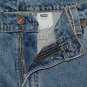 VINTAGE 1996 LEVI'S 553 RELAXED TAPERED LEG MEDIUM STONEWASH BLUE DENIM JEANS Made In USA W42 L32