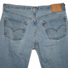 2002 VINTAGE LEVI'S 501 STONEWASH BLUE DENIM JEANS - Made in USA in size W38 L32 (Actual size 35 31)