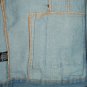 $198.00 BROOKLYN CLOTH MFG CO. TRUCKER JACKET 'NEW AGE' IN MEDIUM BLUE DENIM JACKET - in size M