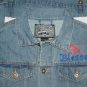 BROOKLYN CLOTH MFG CO. TRUCKER JACKET 'BLESSED' IN MEDIUM BLUE WASH DENIM JACKET - in size S