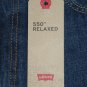 $59.50 LEVI'S 550 RELAXED FIT CLASSIC DARK STONEWASH BLUE DENIM JEANS in size W36 L36