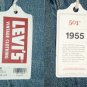 $345 LVC 1955 501 XX 'DO ONE' BIG E SELVEDGE EMBROIDERED SPLATTER DENIM JEANS W28 L34