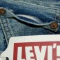$345 LVC 1955 501 XX 'DO ONE' BIG E SELVEDGE EMBROIDERED SPLATTER DENIM JEANS W28 L34