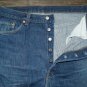 VINTAGE 2001 LEVI'S 501 CLASSIC BLUE DENIM JEANS - Made in USA in size W38 L34 (Actual size 36 29)