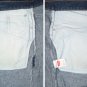 VINTAGE 2001 LEVI'S 501 CLASSIC BLUE DENIM JEANS - Made in USA in size W38 L34 (Actual size 36 29)