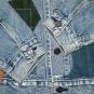 $198 LEVI'S PREMIUM BIG E TRUCKER JACKET VINTAGE RELAXED STITCHWORK STONEWASH WATER-LESS DENIM - XS