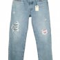 $118.00 LEVI'S WOMEN'S 501 150 ANNIVERSARY EDITION '90s 'NOVEL TEA' MEDIUM BLUE DENIM JEANS W31 L32