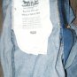 $69.50 LEVI'S 550 RELAXED DESTRUCTED LIGHT BLUE STONEWASH WATER-LESS DENIM JEANS in size W36 L36