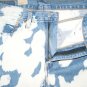 $49.50 Brand New LEVI'S 412 SLIM SHORTS CLASSIC BLEACHED ACID WASH WATER-LESS DENIM in size W34