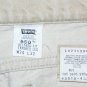 VINTAGE 1995 LEVI'S 550 RELAXED FIT LIGHT LIGHT KHAKI CREAM DENIM JEANS Made In USA W34 L32 (W32)