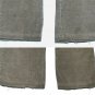 1970s LEVI'S VINTAGE 646 BIG E BELL BOTTOMS CORDUROY DESTRUCTED CROPPED PANTS - Made in USA W34 L27