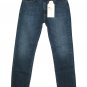$128.00 LEVIS 551Z BIG E AUTHENTIC STRAIGHT WELLTHREAD DARK WASH COTTONIZED HEMP DENIM JEANS W30 L32