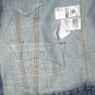 $198 LEVI'S PREMIUM BIG E TRUCKER JACKET VINTAGE RELAXED STITCHWORK STONEWASH WATER-LESS DENIM Small