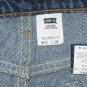 1998 LEVI'S VINTAGE 540 RELAXED FIT MEDIUM BLUE DENIM JEANS W42 L30 (Actual size 41 29) Made In USA