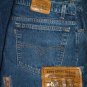 1998 LEVI'S VINTAGE 540 RELAXED FIT MEDIUM BLUE DENIM JEANS W42 L30 (Actual size 41 29) Made In USA