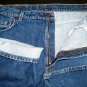 1998 LEVI'S VINTAGE 540 RELAXED FIT MEDIUM BLUE DENIM JEANS W42 L30 (Actual size 41 29) Made In USA
