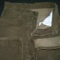 VINTAGE 1980 LEVI'S 519 CORDUROY CORDS MEDIUM BROWN PANTS WHITE TAB Made in USA W28 L31