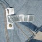 $79.50 LEVI'S RELAXED FIT WESTERN SHIRT STONEWASH BLUE COTTONIZED HEMP DENIM CORDUROY COLLAR - XXL