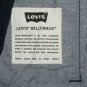 $198.00 LEVI'S BIG E WELLTHREAD COLLECTION VINTAGE FIT LINED TRUCKER JACKET BOTANIC INDIGO DENIM XL